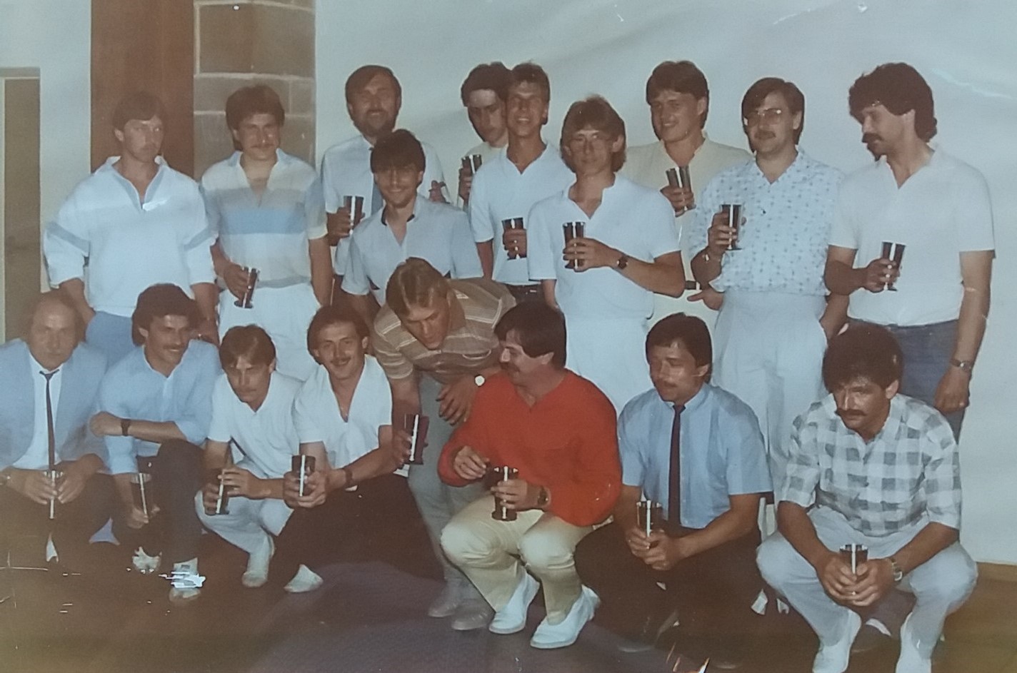Zinnbecher zum Aufstieg in die Kreisliga B 1985