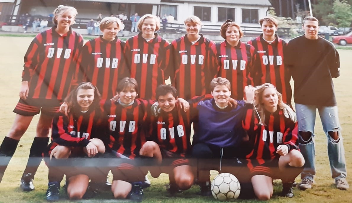 Erste Damenmannschaft des FC Eintracht Bayreuth 1994