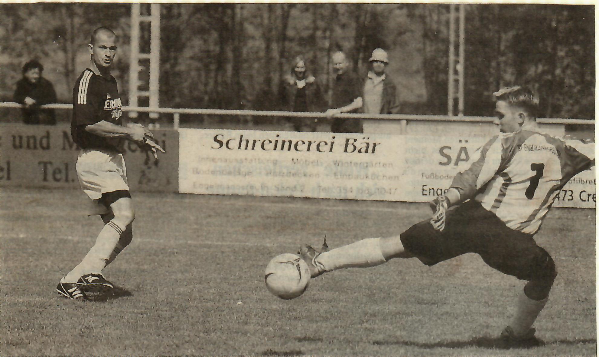 Ausschnitt aus dem Nordbayerischen Kurier zur Saison 2006/07