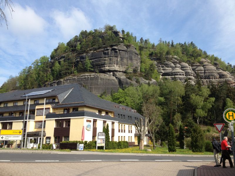 Impression von der Wanderung ins Zittauer Gebirge im Mai 2013