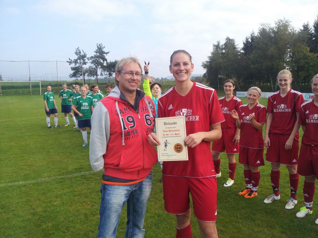 Anne macht die 100 voll