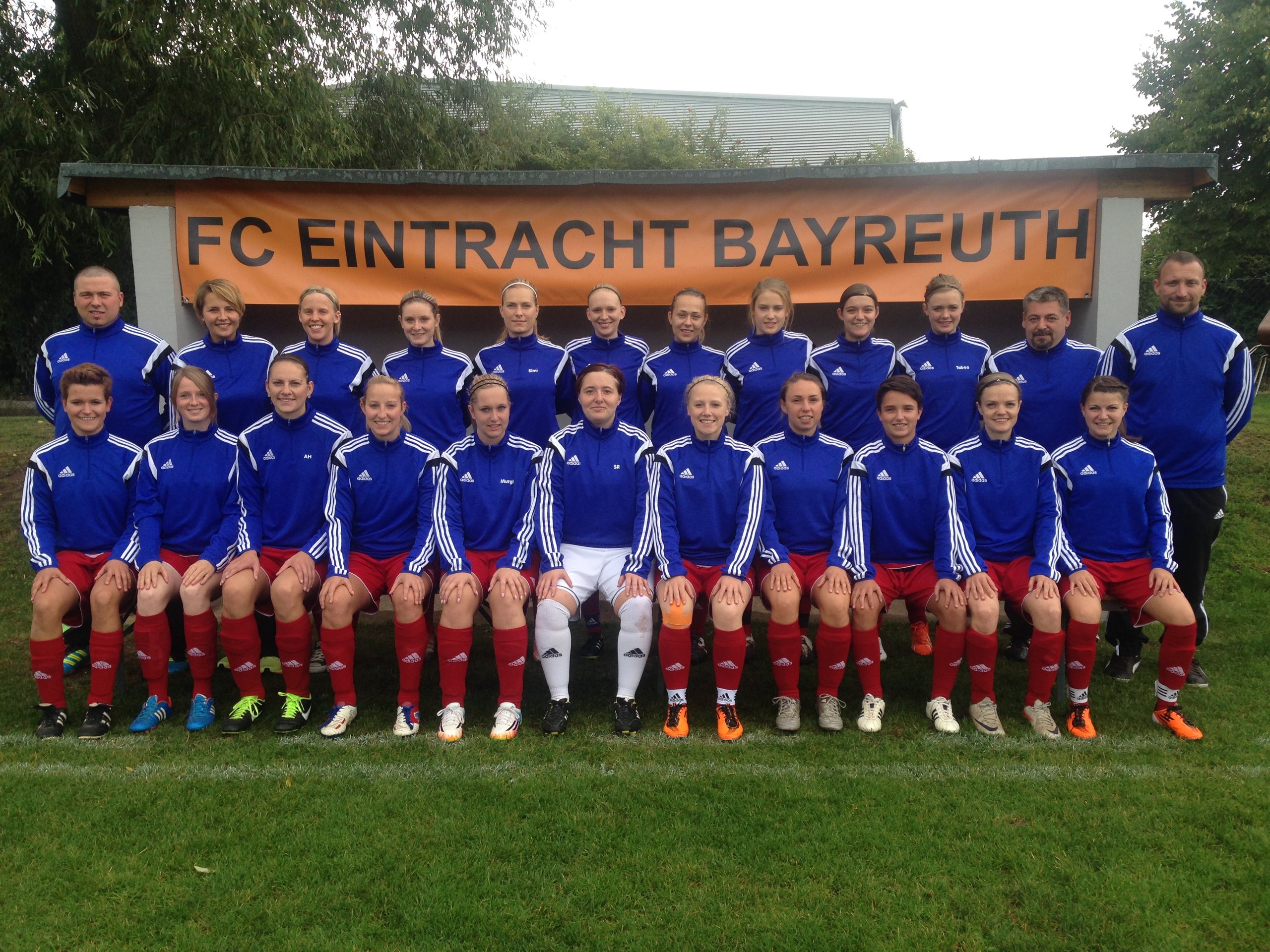 Mannschaftsfoto Damen, Saison 2014/15