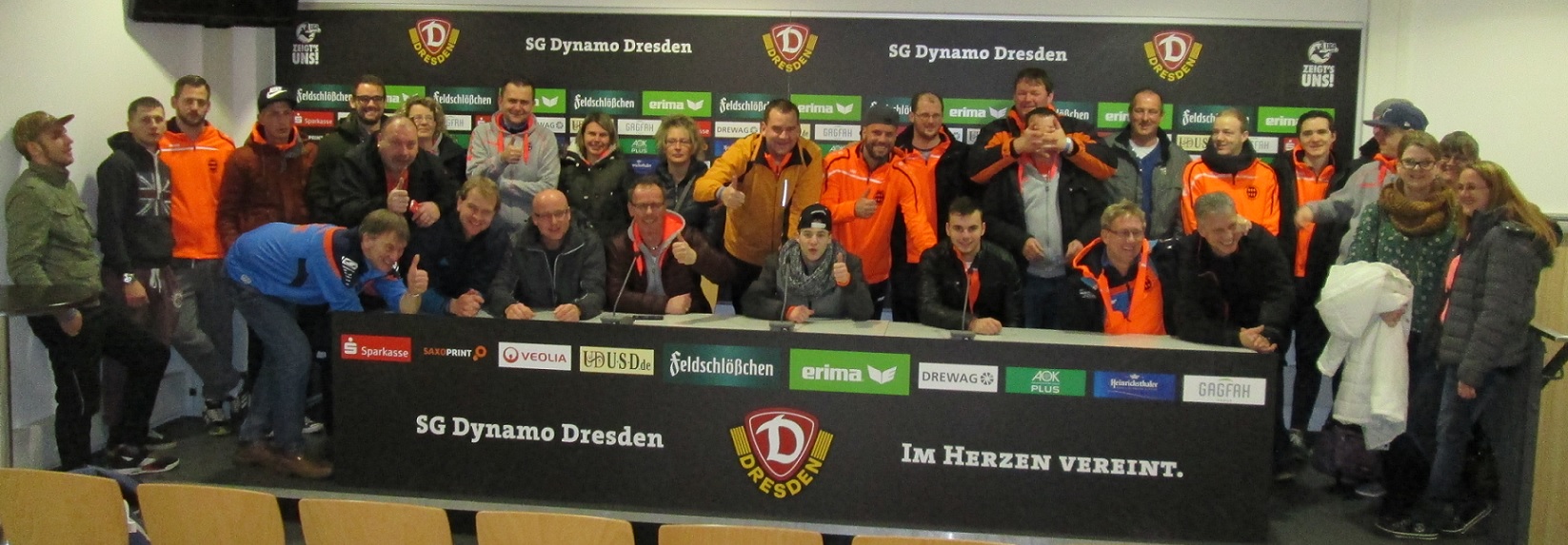 Impression vom Eintracht-Ausflug nach Dresden