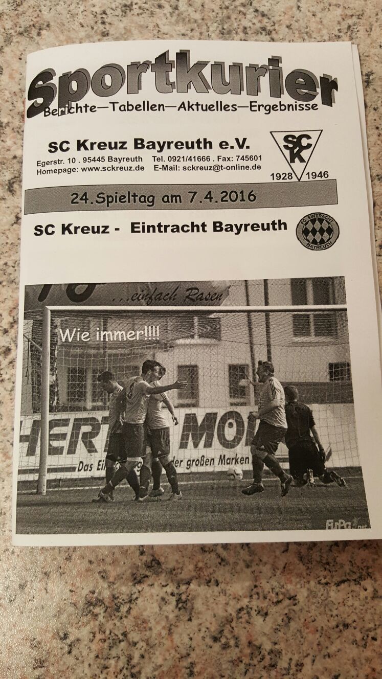 Vorschau im Kreuzer Sportkurier