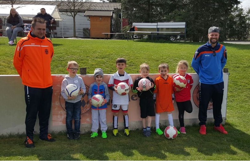 Tolles 1. Kinder-Schnupper-Training beim FC Eintracht