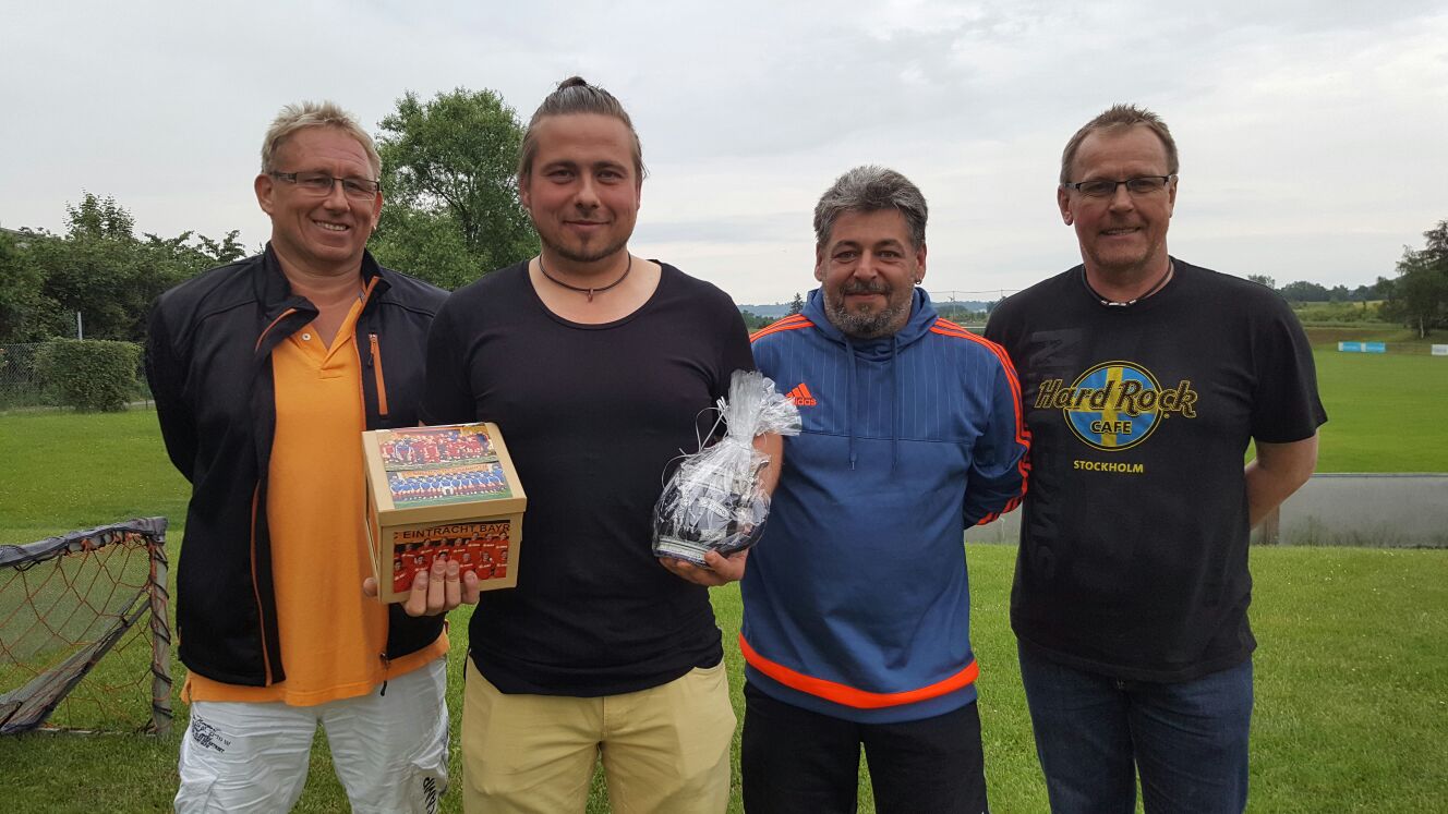 Natza Schmidt, Floh Maedler, Thomas Knauer und Horst Fiebig