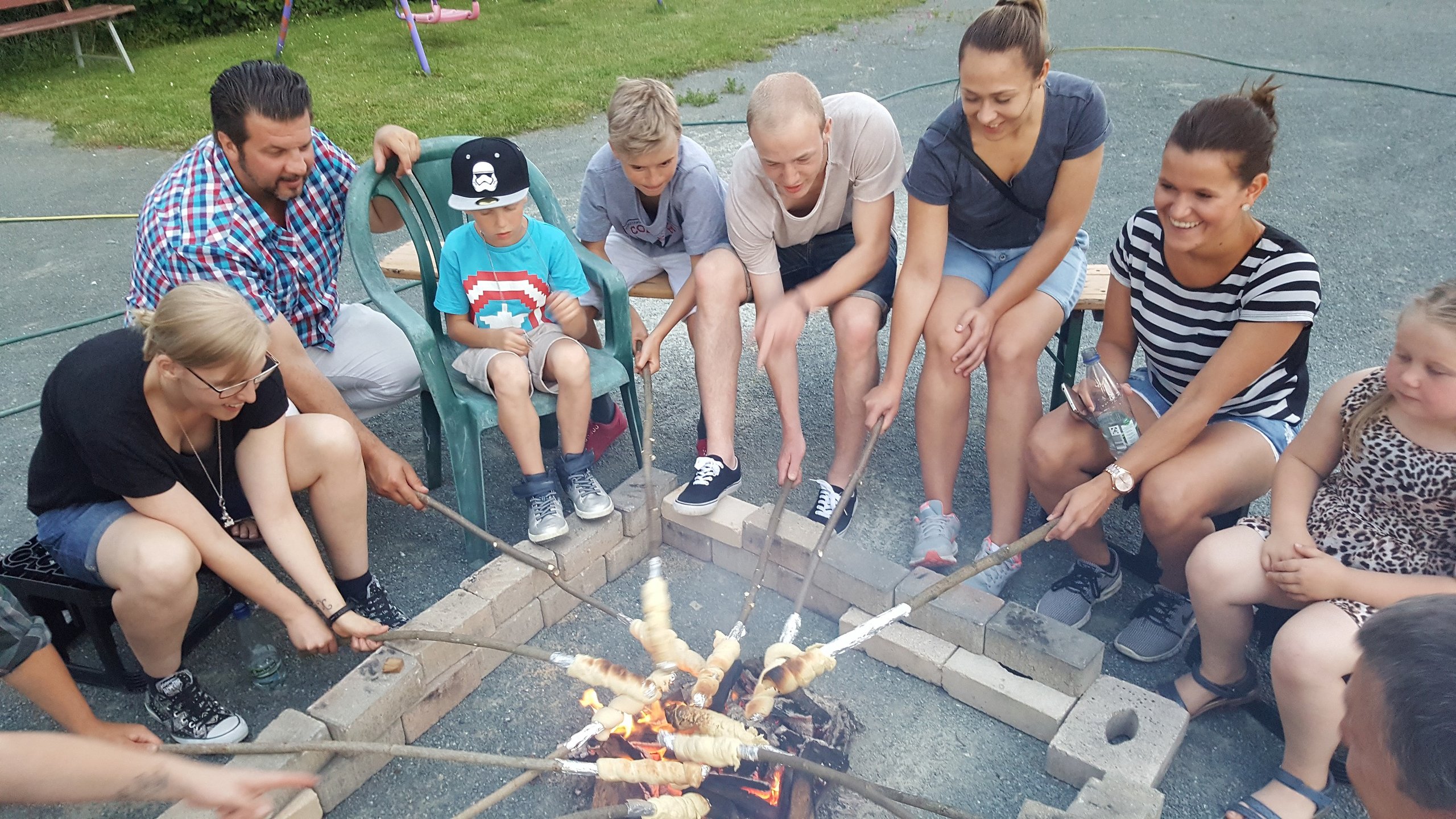 Kanzfeuer beim FC Eintracht Bayreuth 2016