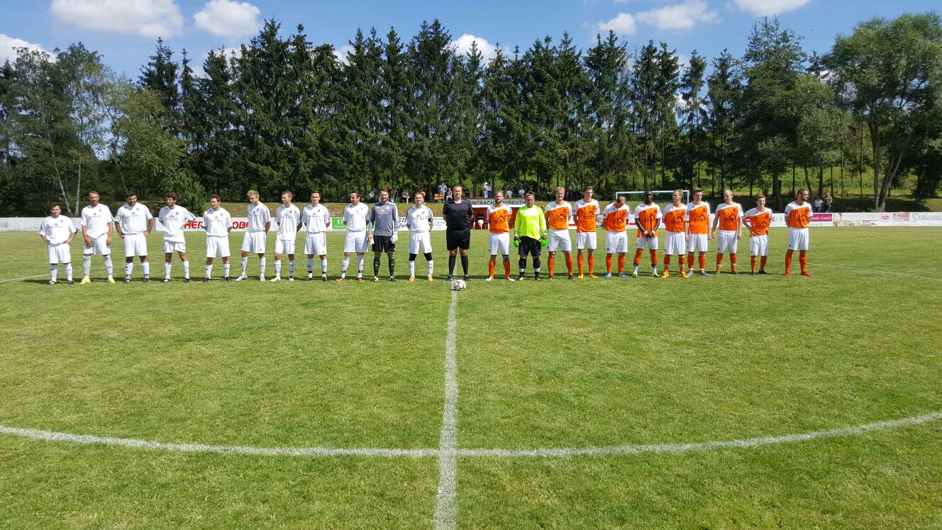 Spielszene beim 5:2 gegen den SV Schreez