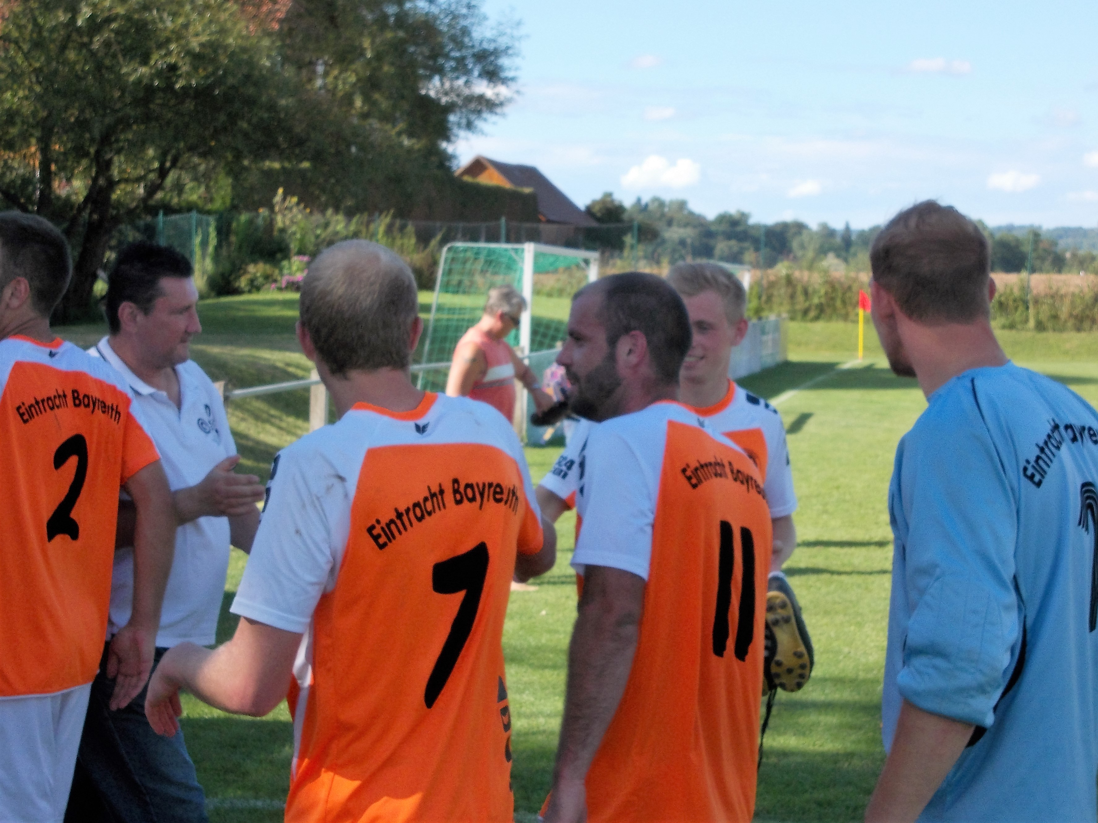 Spielszene beim 8:0 gegen Warmensteinach