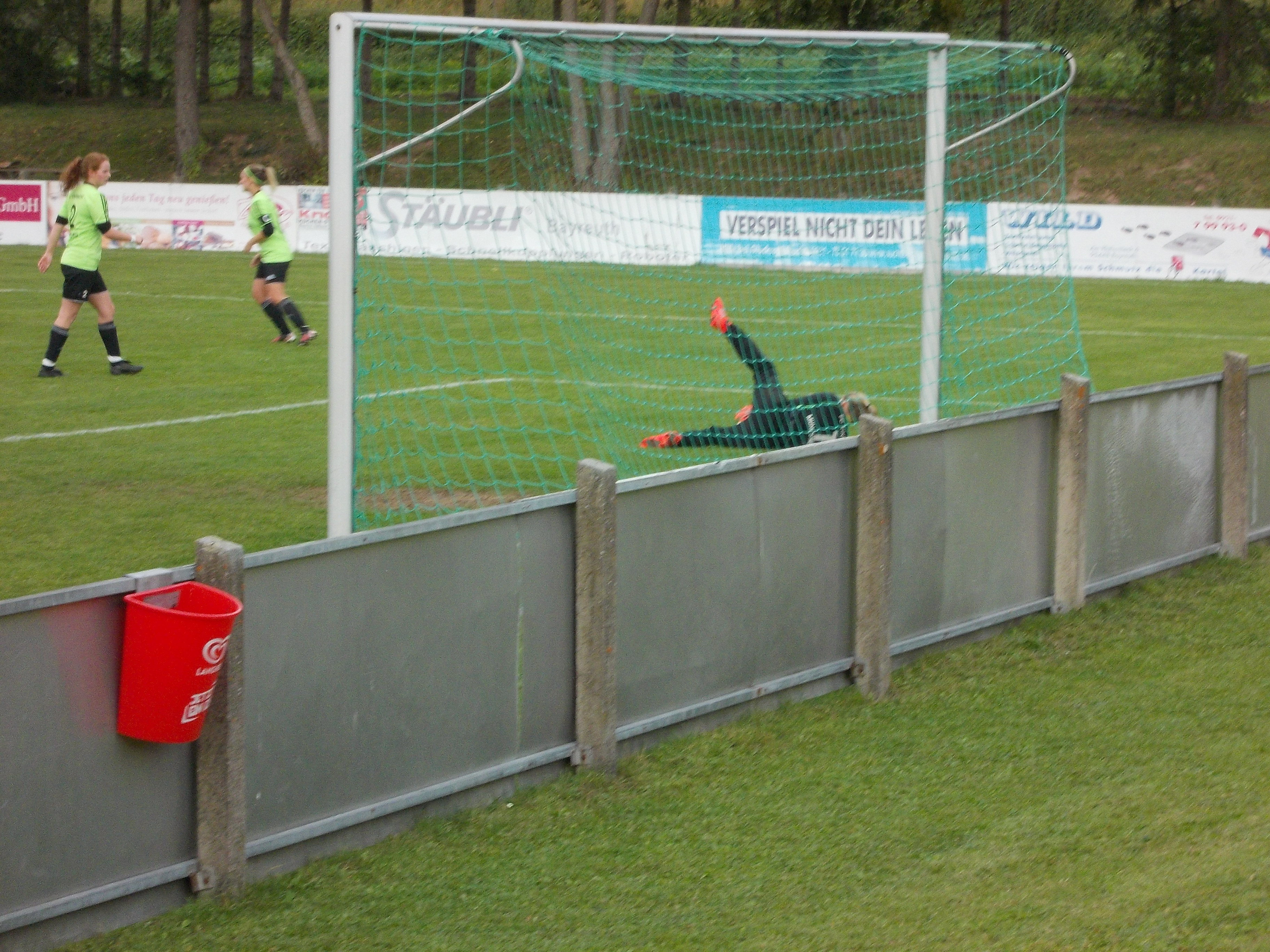 Torfrau Jessica Friedrich war ein grosser Rueckhalt der Gaeste