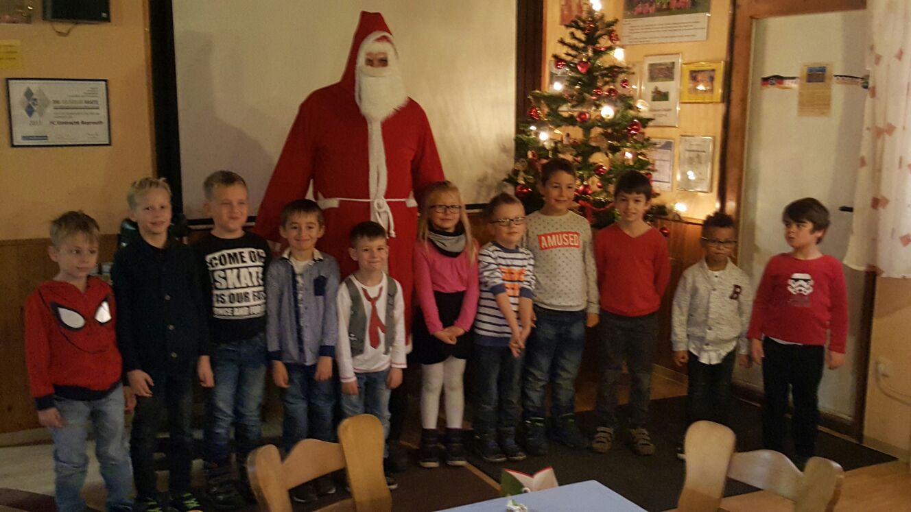 Weihnachtsfeier der Eintracht F-Junioren