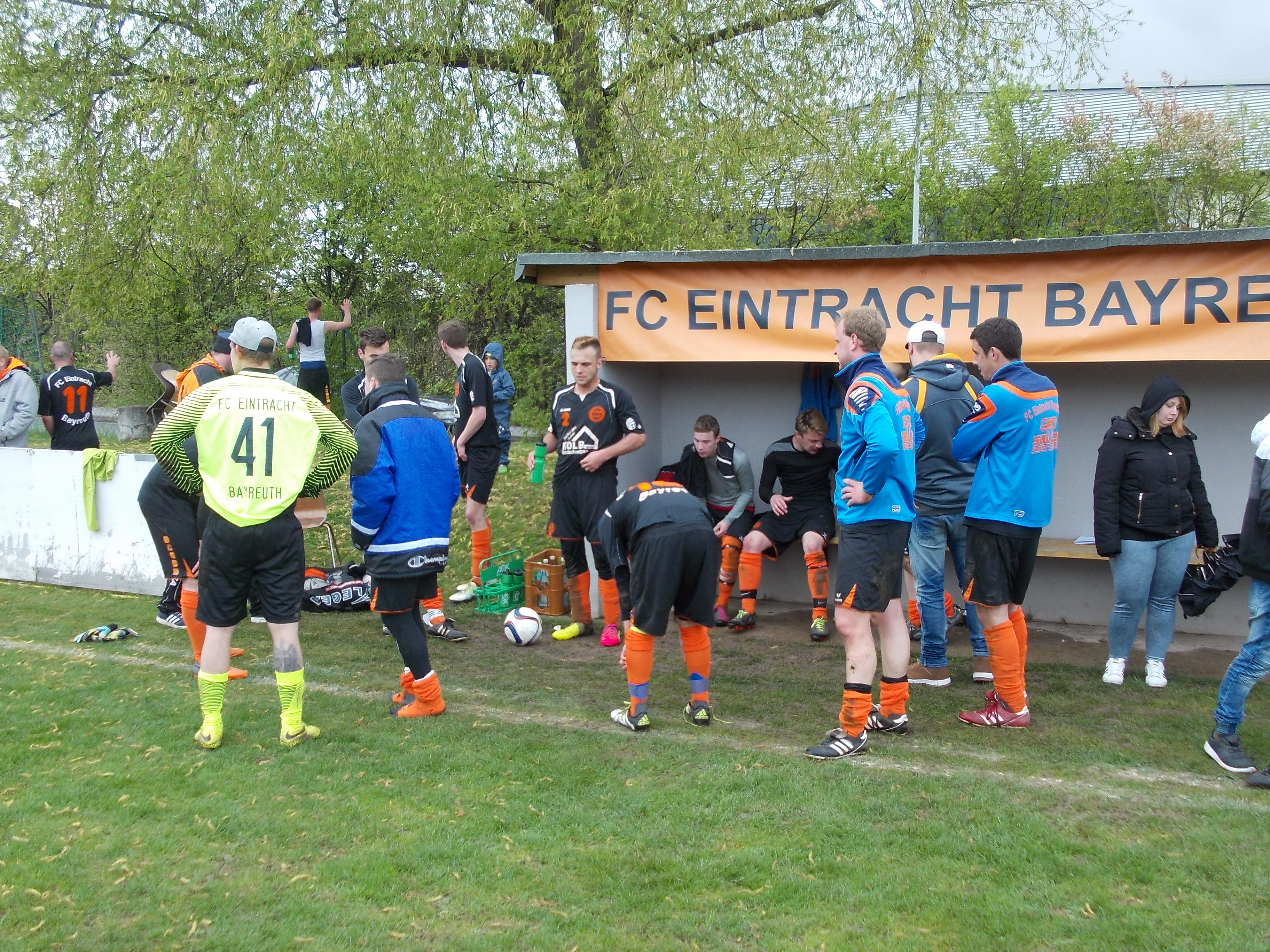 Erleichterung nach Abpfiff