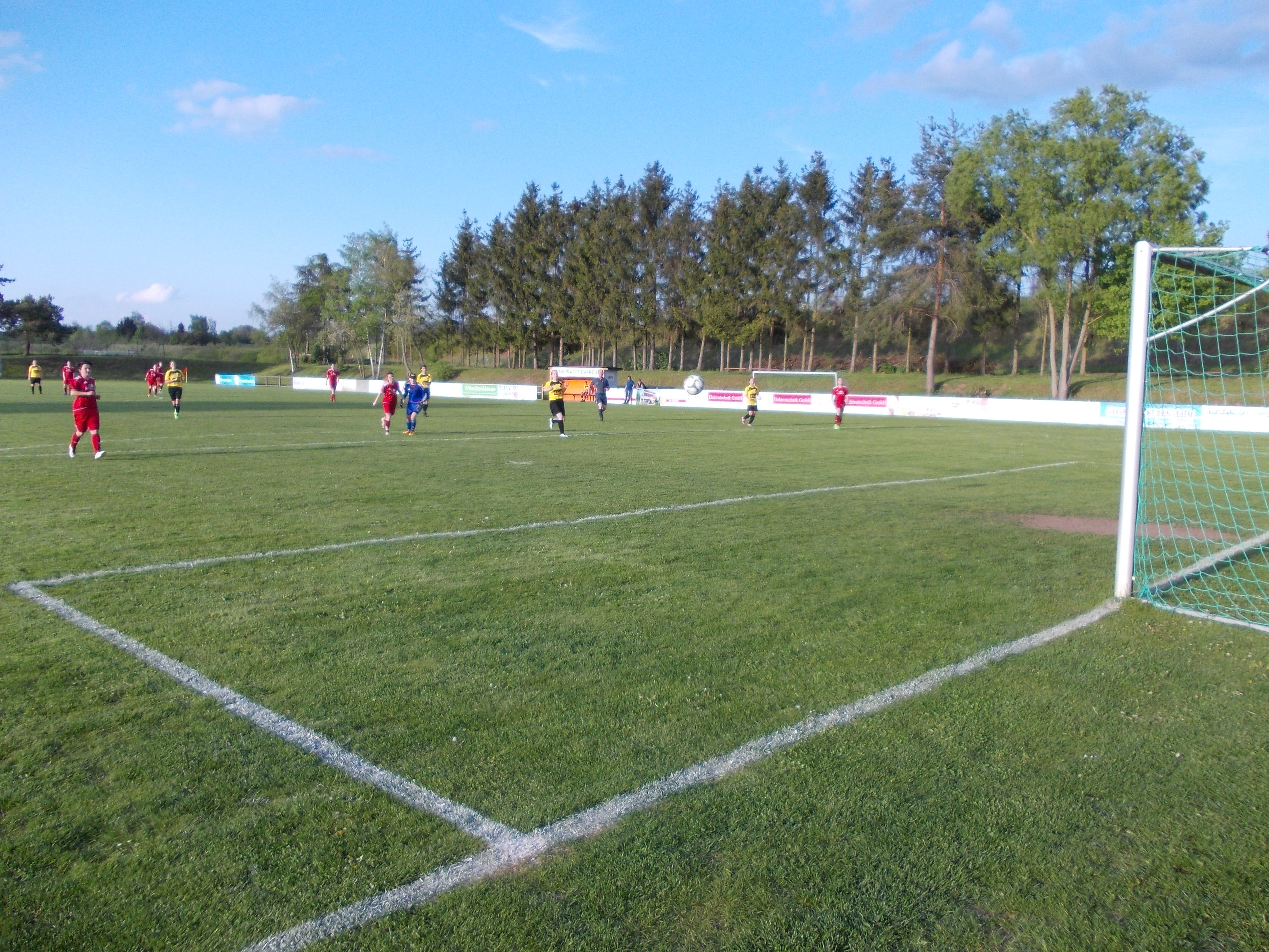 Torszene beim 15:1 gegen die SpVgg Eicha 2