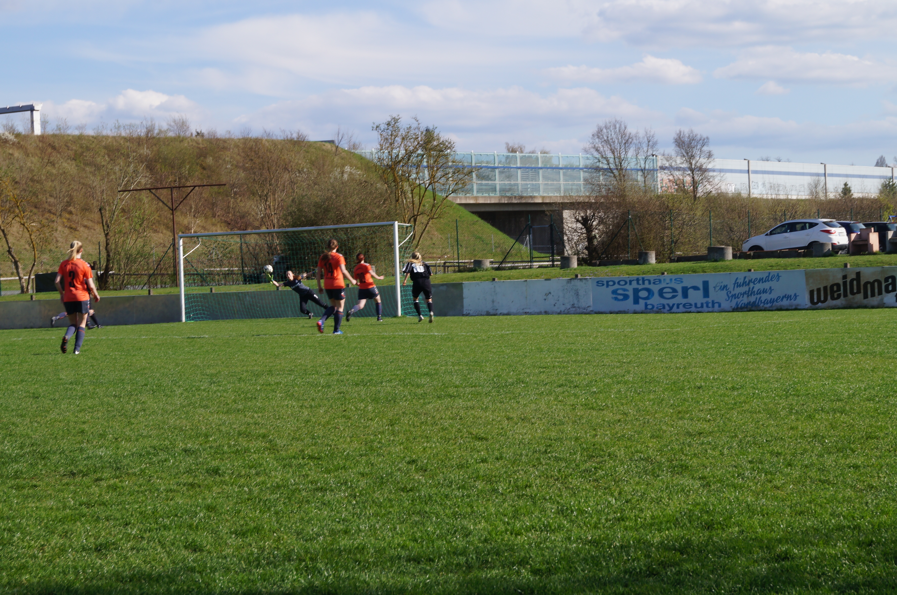 Spielszene aus dem Spiel gegen die SpVgg Oberkotzau