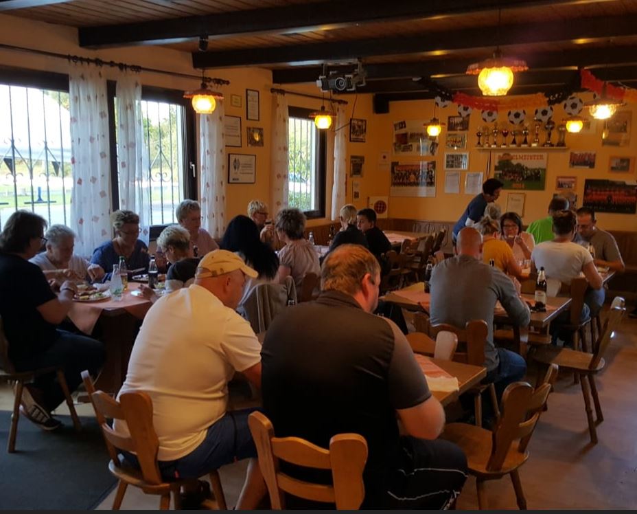 Gelungenes Helferessen 2018