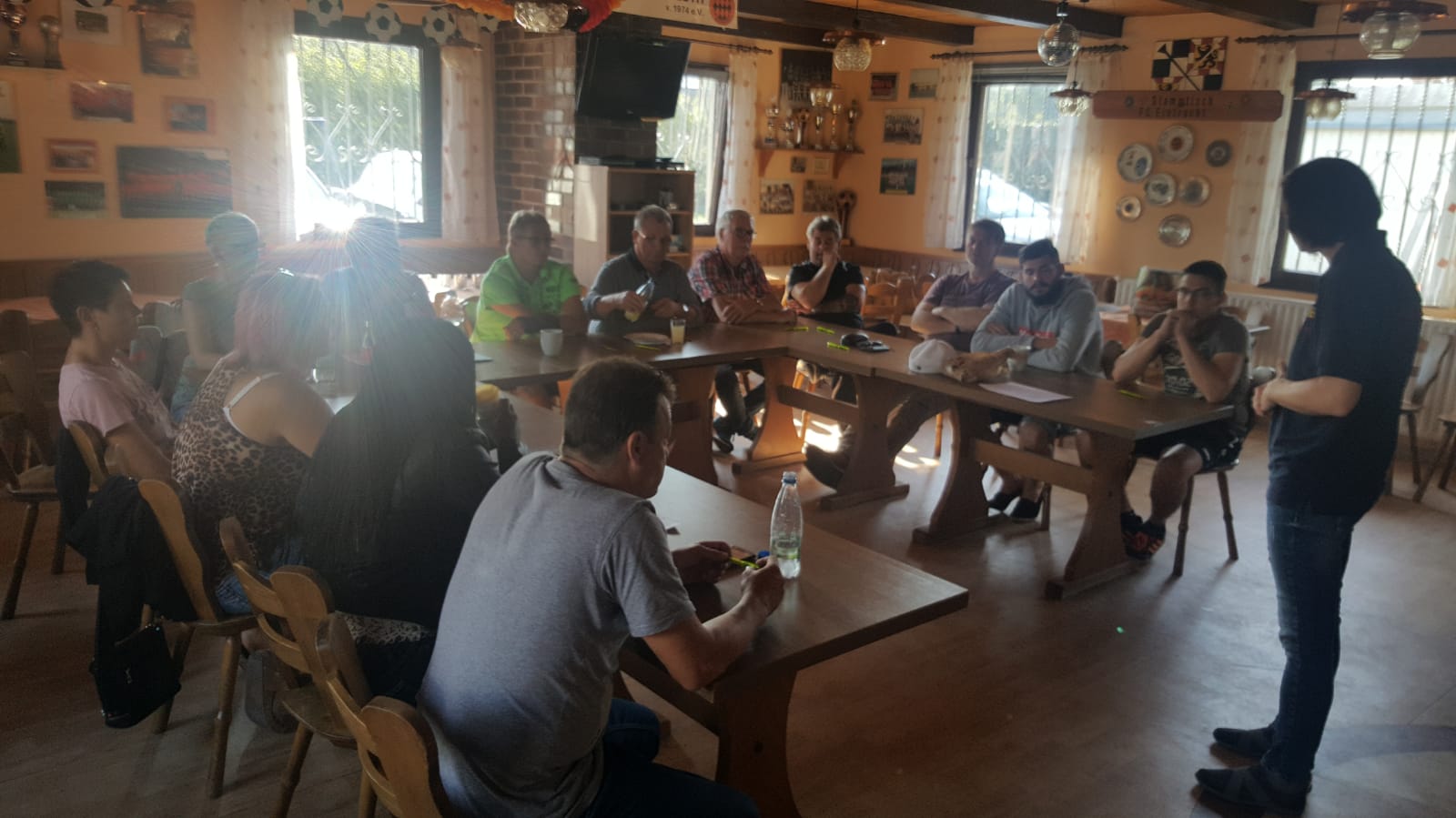 Erste-Hilfe-Kurs im Eintracht-Sportheim 2018
