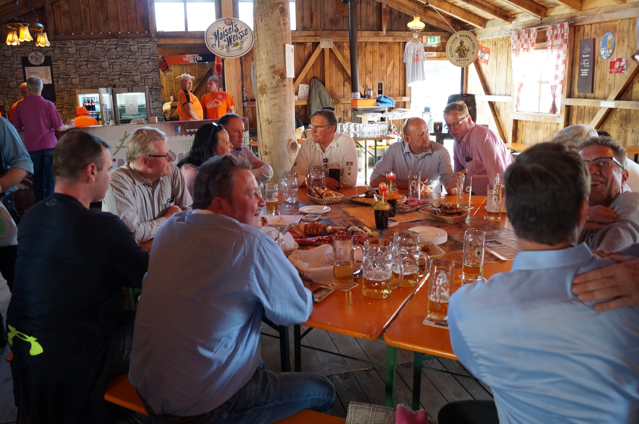 Impressionen von der Eintracht-Hütte auf dem Frühlingsfest 2019