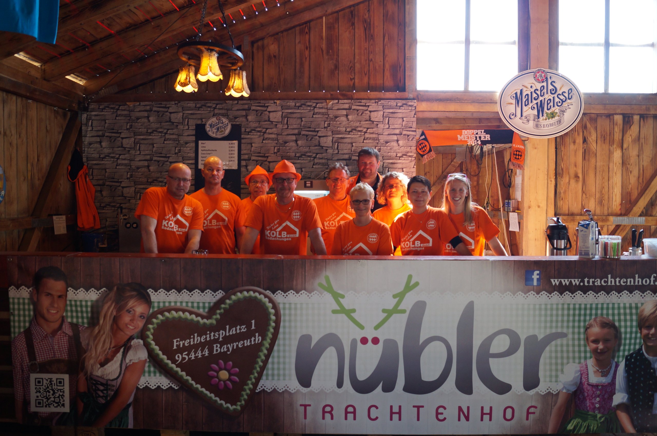 Impressionen von der Eintracht-Hütte auf dem Frühlingsfest 2019