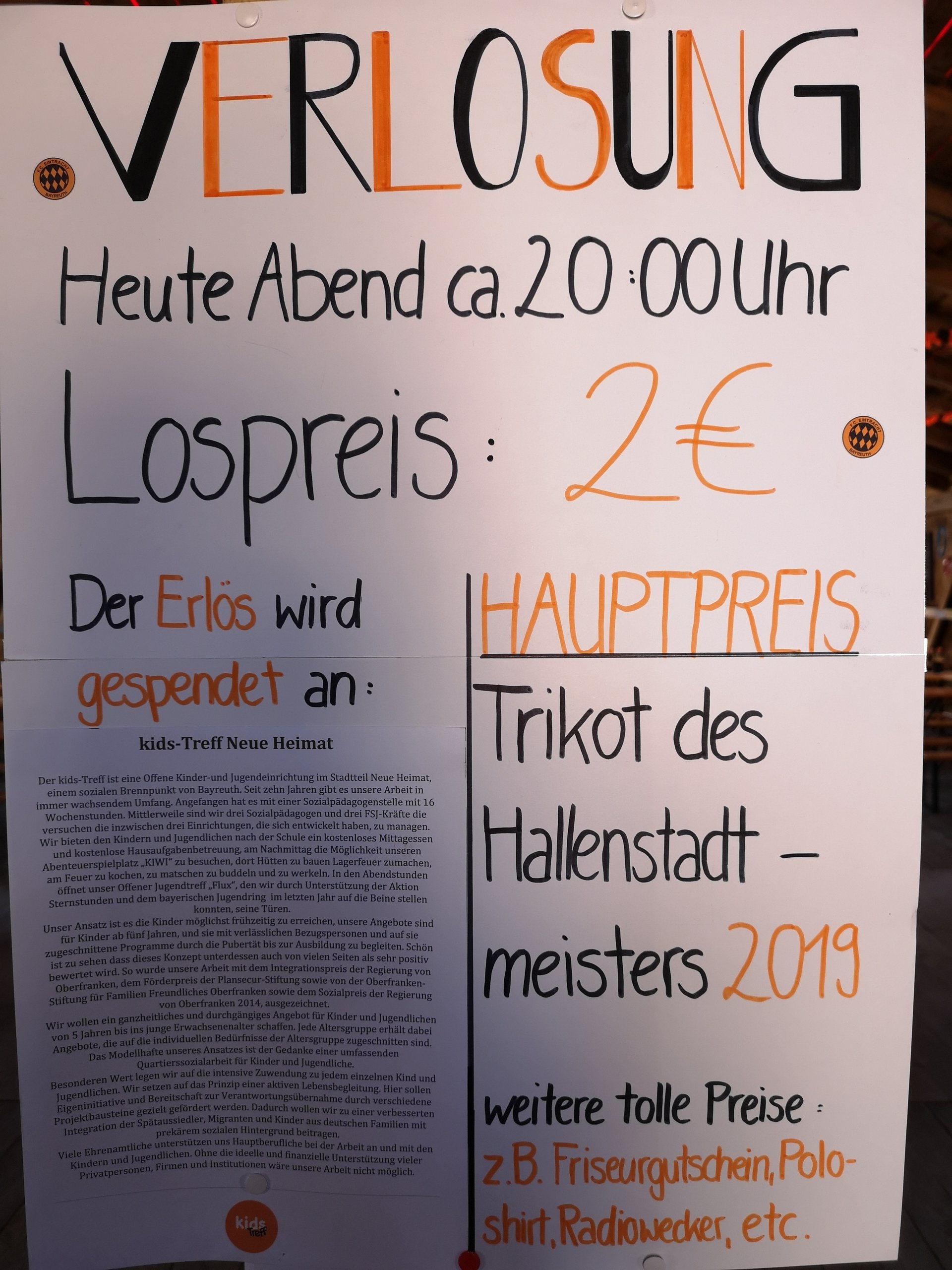 Impressionen von der Eintracht-Hütte auf dem Frühlingsfest 2019