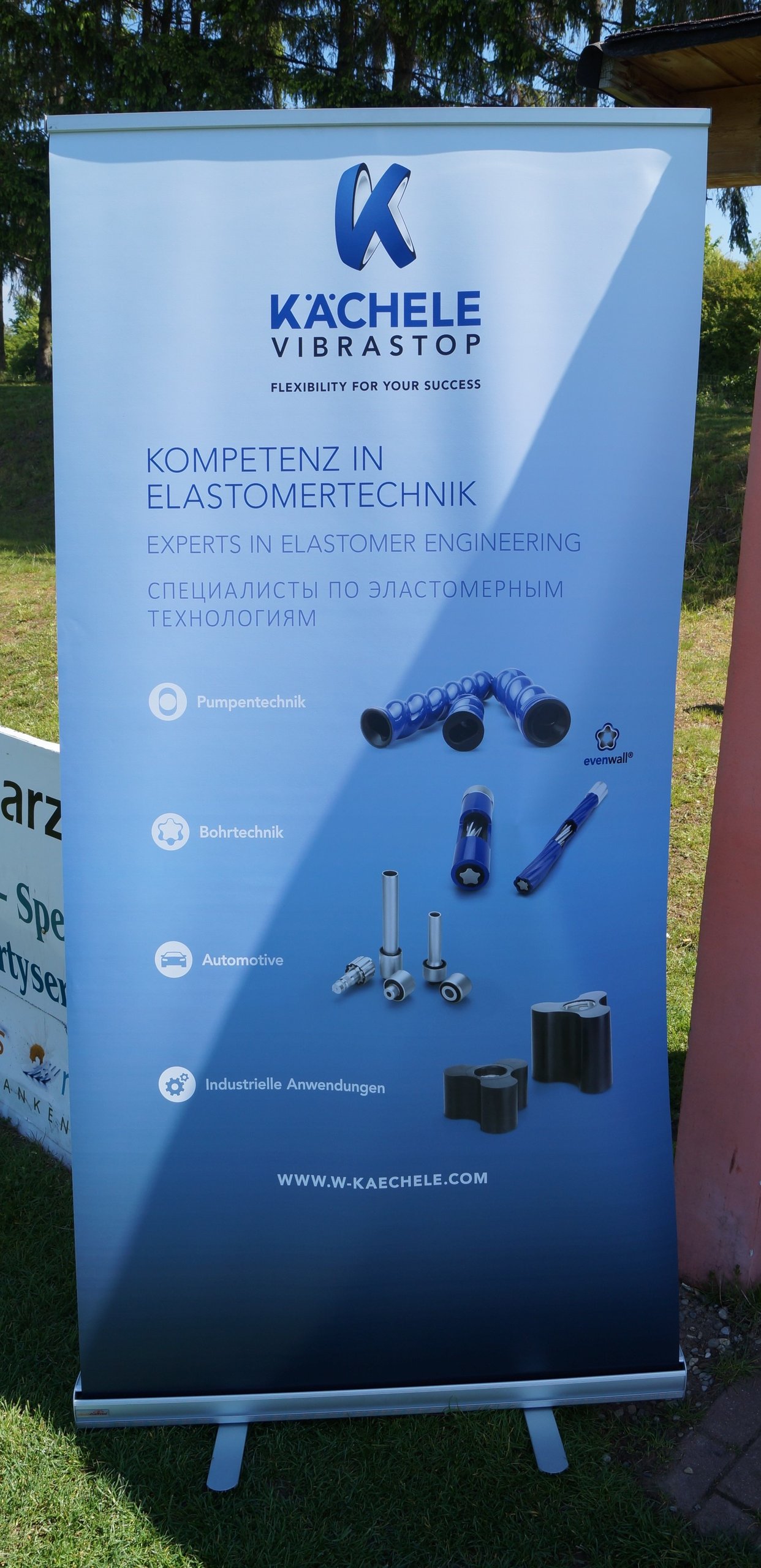 Herzlichen Dank an die Wilhelm Kächele GmbH