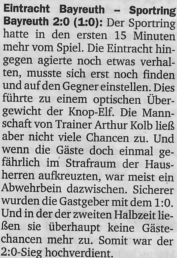 FC Eintracht Bayreuth