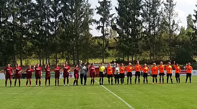 Auftakt der Frauen des FC Eintracht Bayreuth in der Bezirksliga Oberfranken Ost