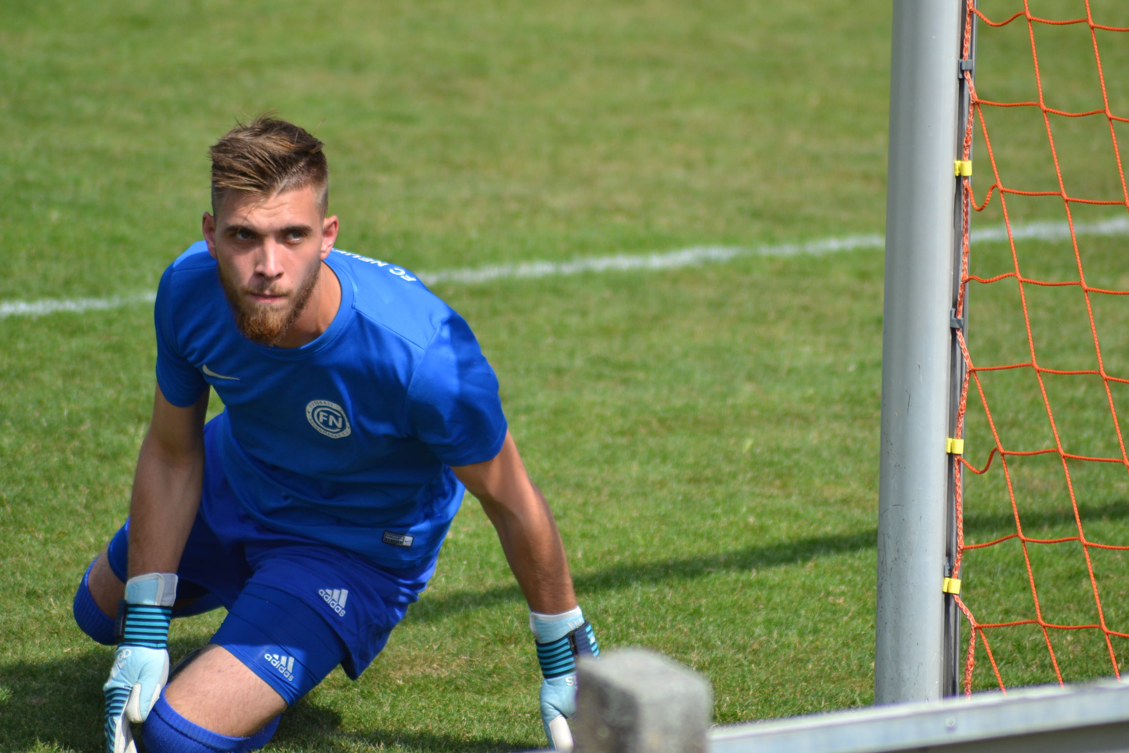 Neuenmarkts Torhüter Lukas Greim hatte viel zu tun
