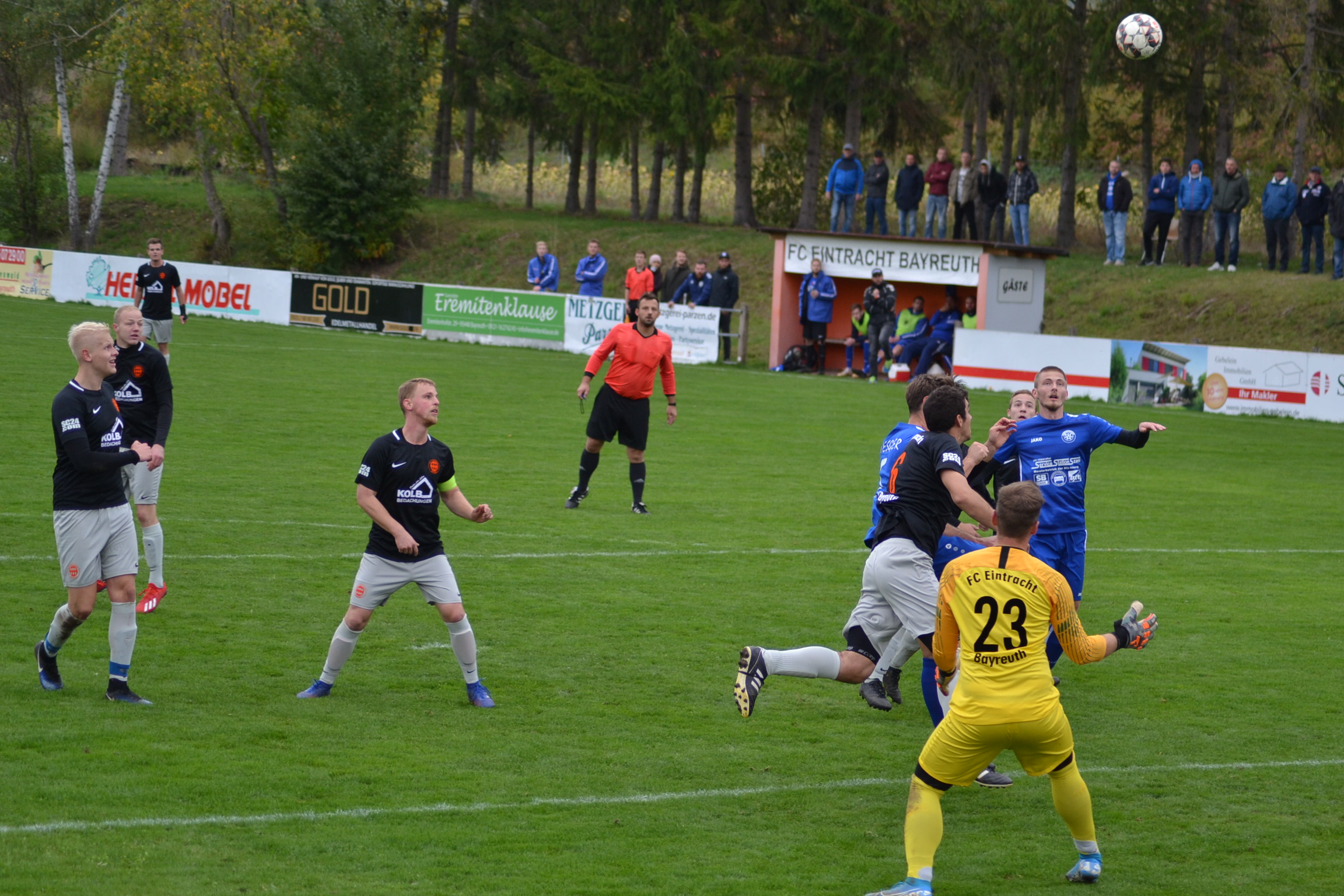 Szene aus dem Spiel gegen den SC Altenplos