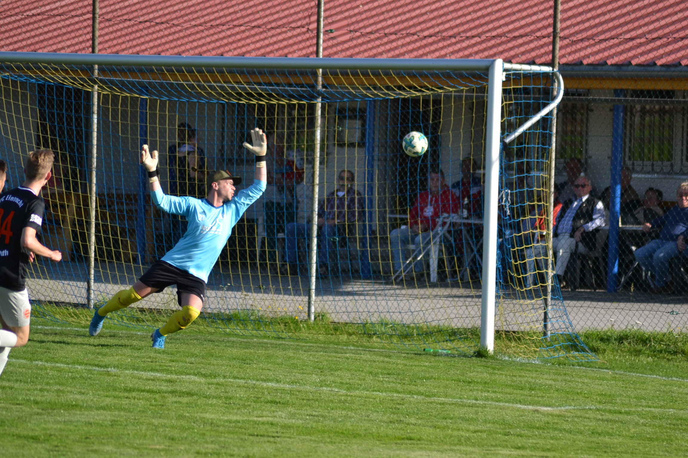 Der Ausgleich durch Niklas Niebe kurz vor der Pause