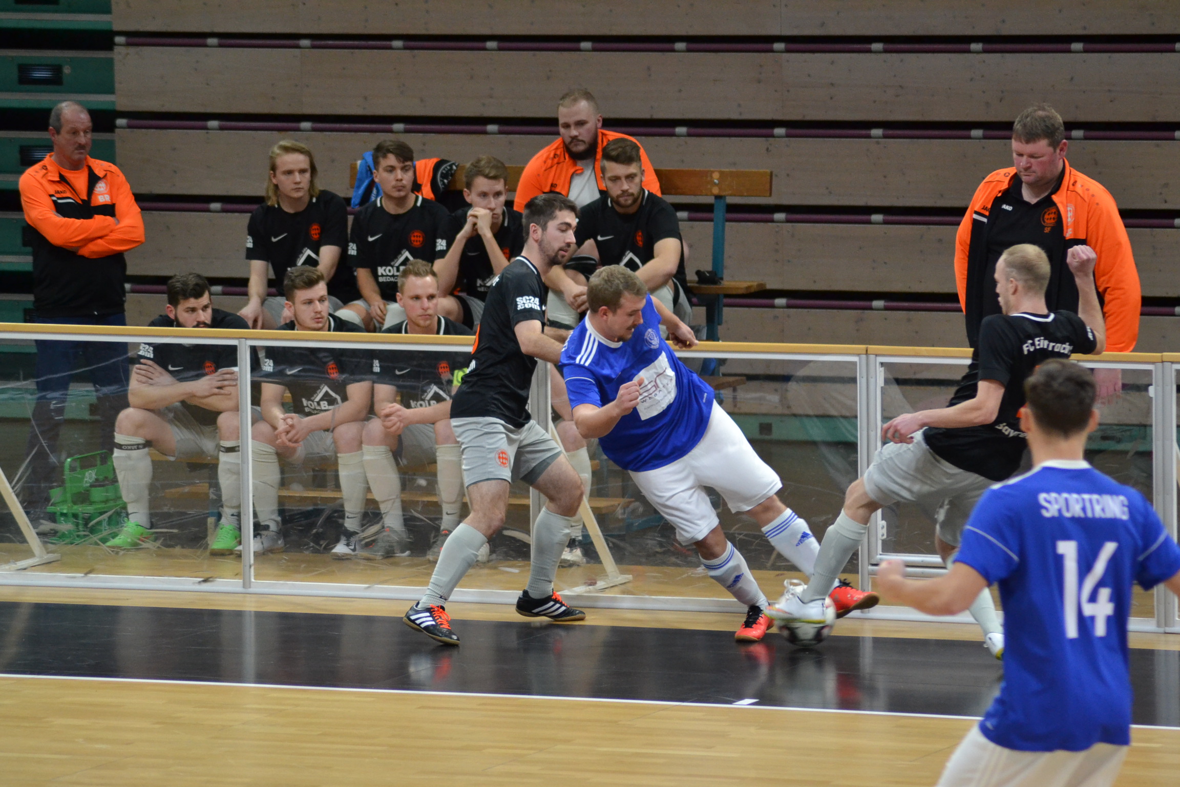 Der FC Eintracht Bayreuth bei der Hallen-Stadtmeisterschaft 2020