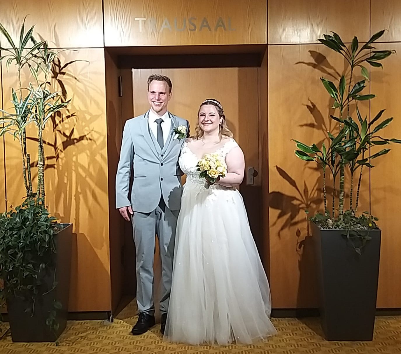 Larissa und Philipp wurden im Bayreuther Rathaus getraut