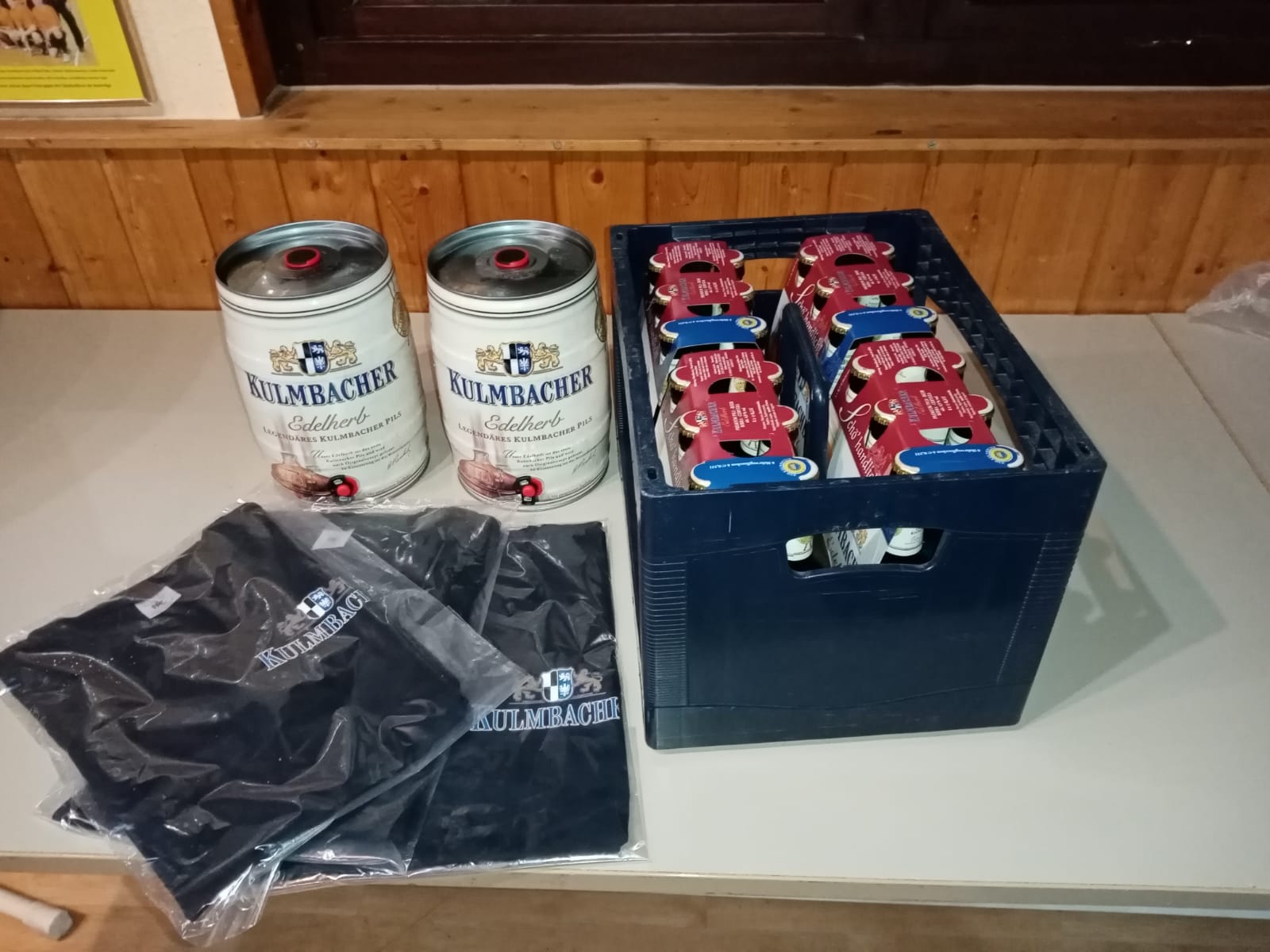 Vom Sponsor Kulmbacher gestiftete Preise