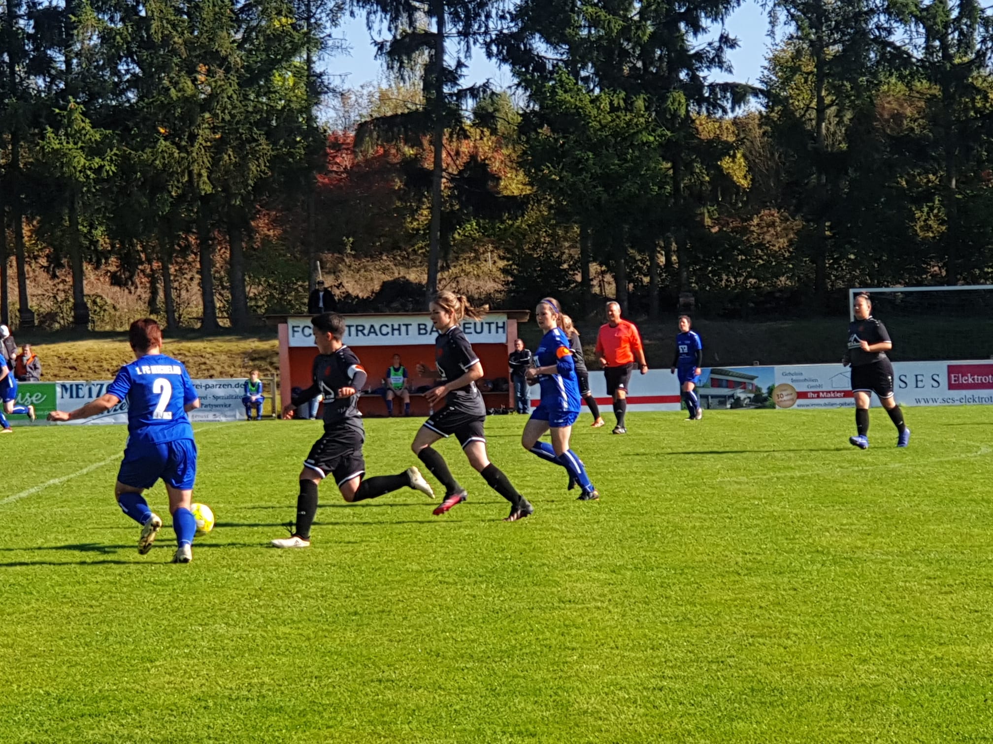 FC Eintracht Bayreuth Frauen gegen den 1. FC Michelau