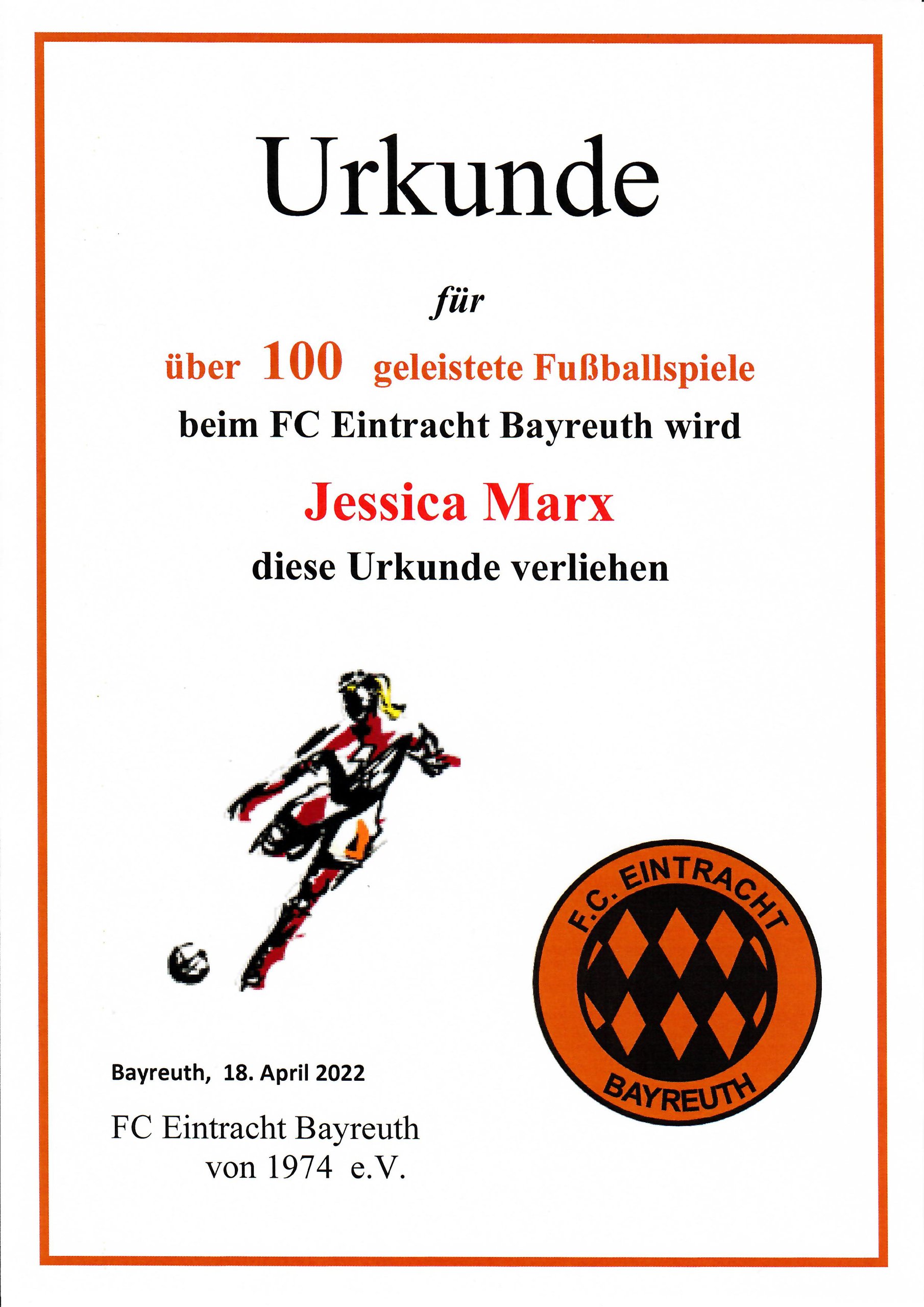 100 Spiele für die Eintracht-Damen