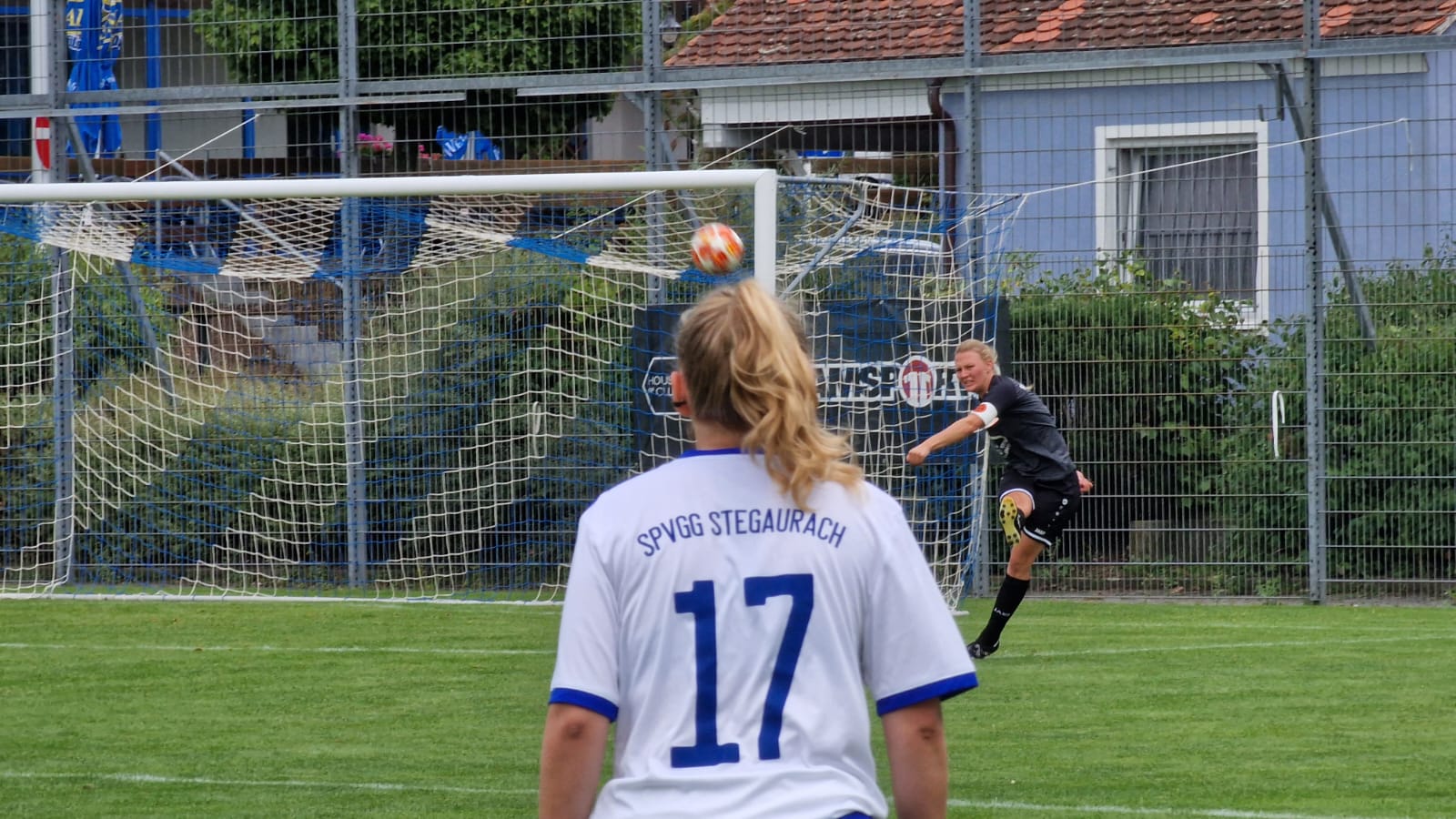 Carina Walther immer engagiert dabei