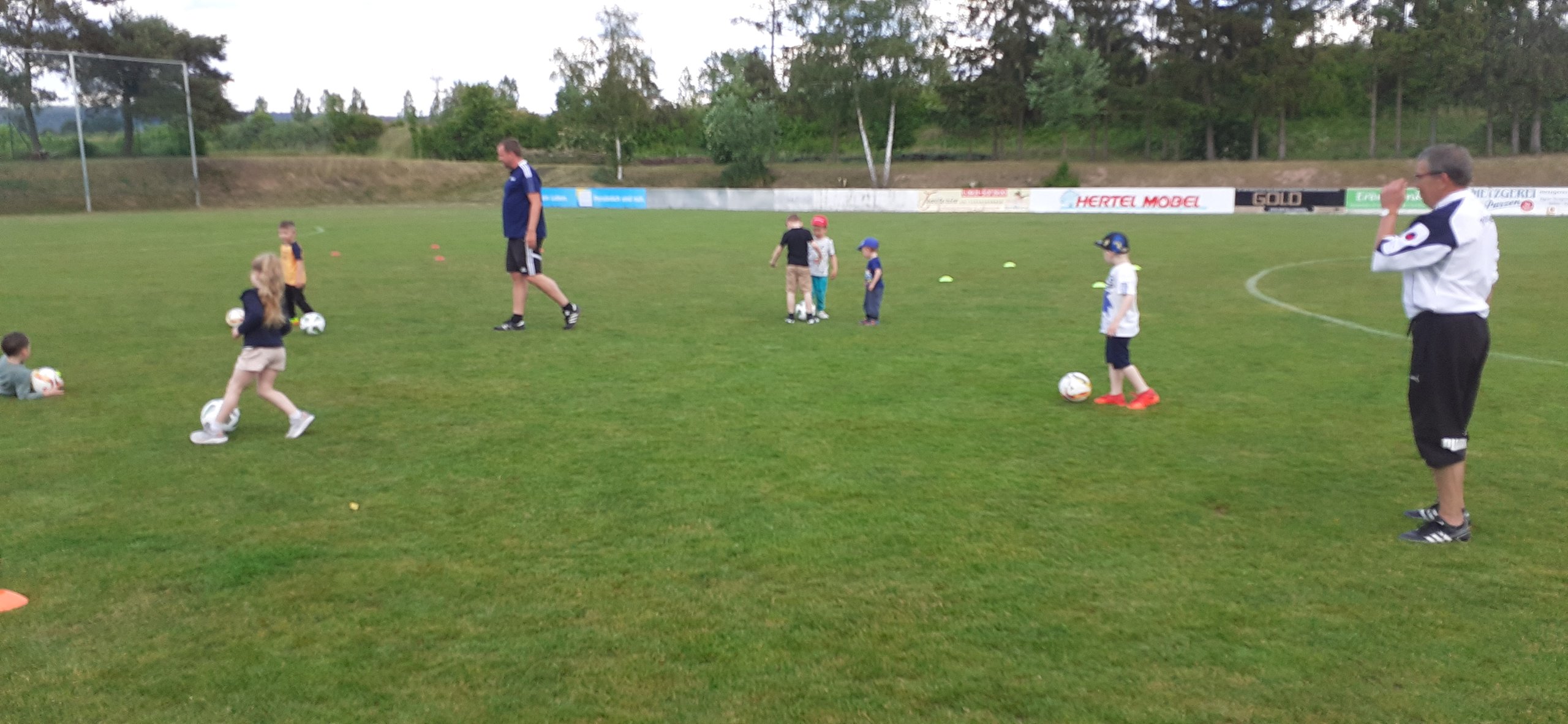 Bambini-Fußball bei der Eintracht