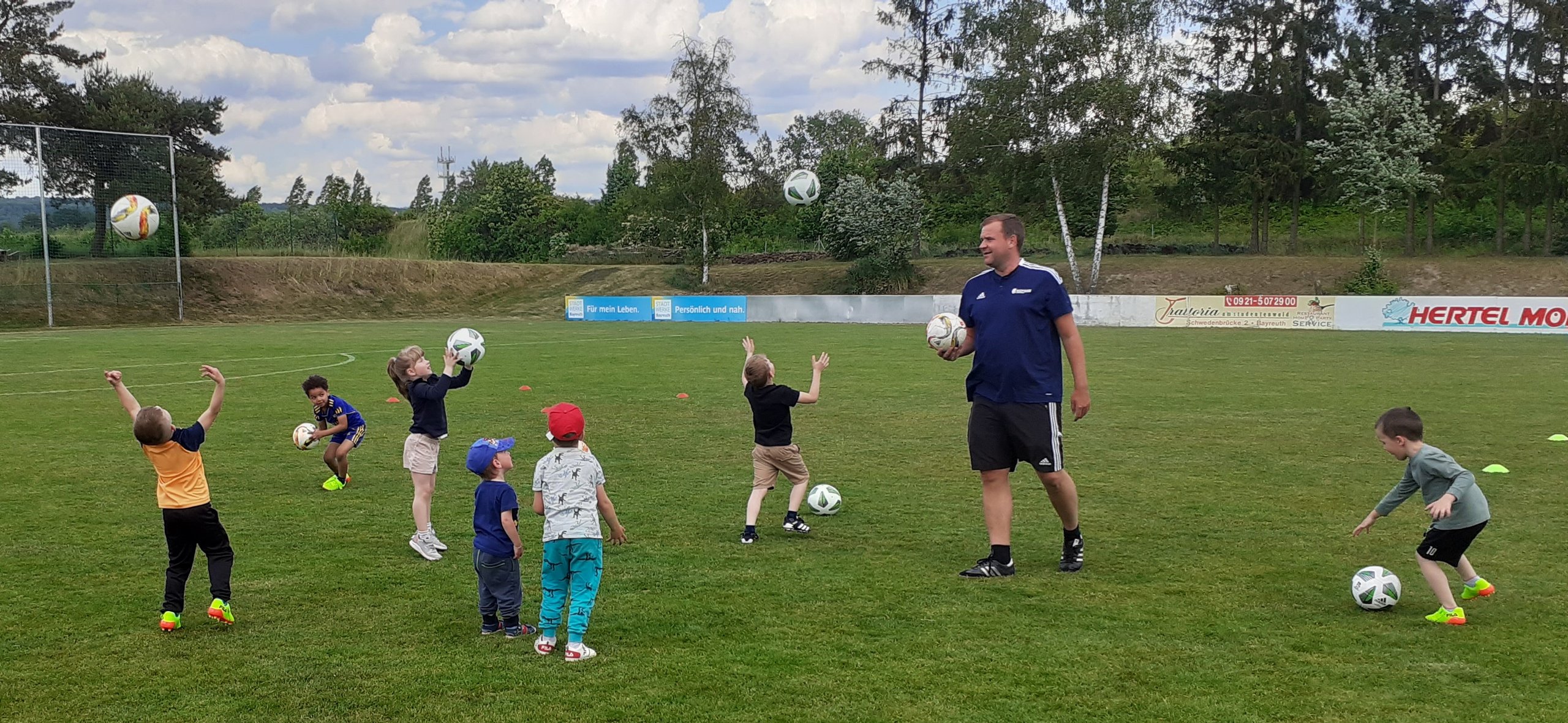Bambini-Fußball bei der Eintracht