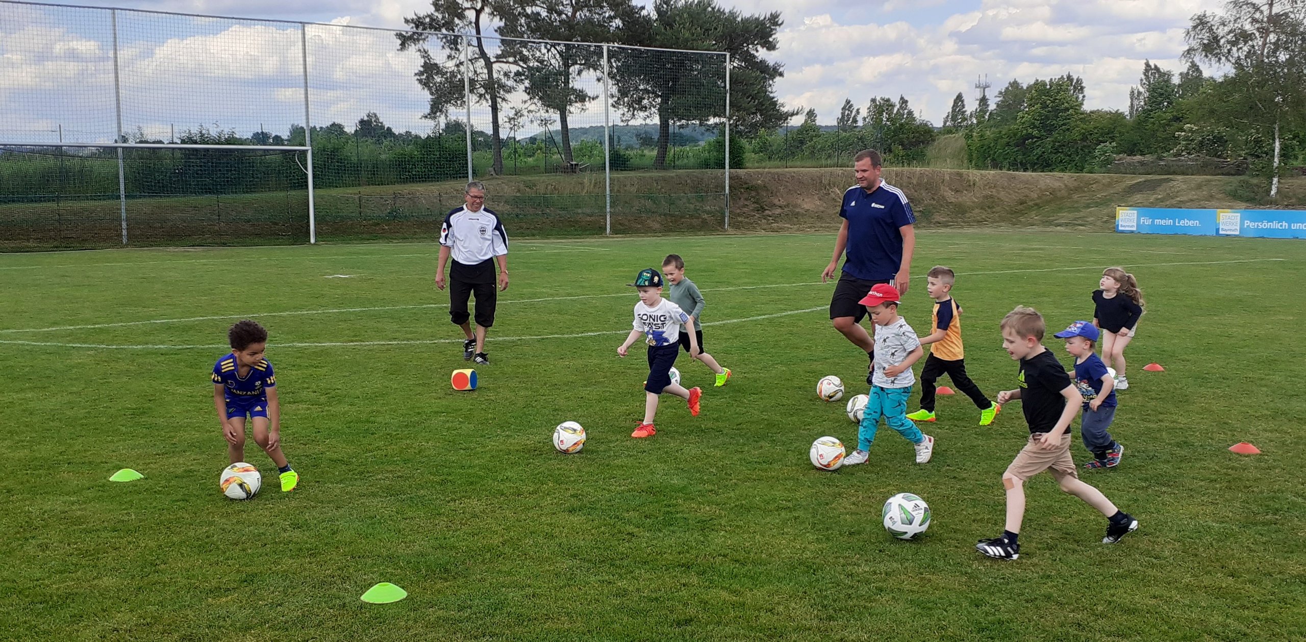 Bambini-Fußball bei der Eintracht