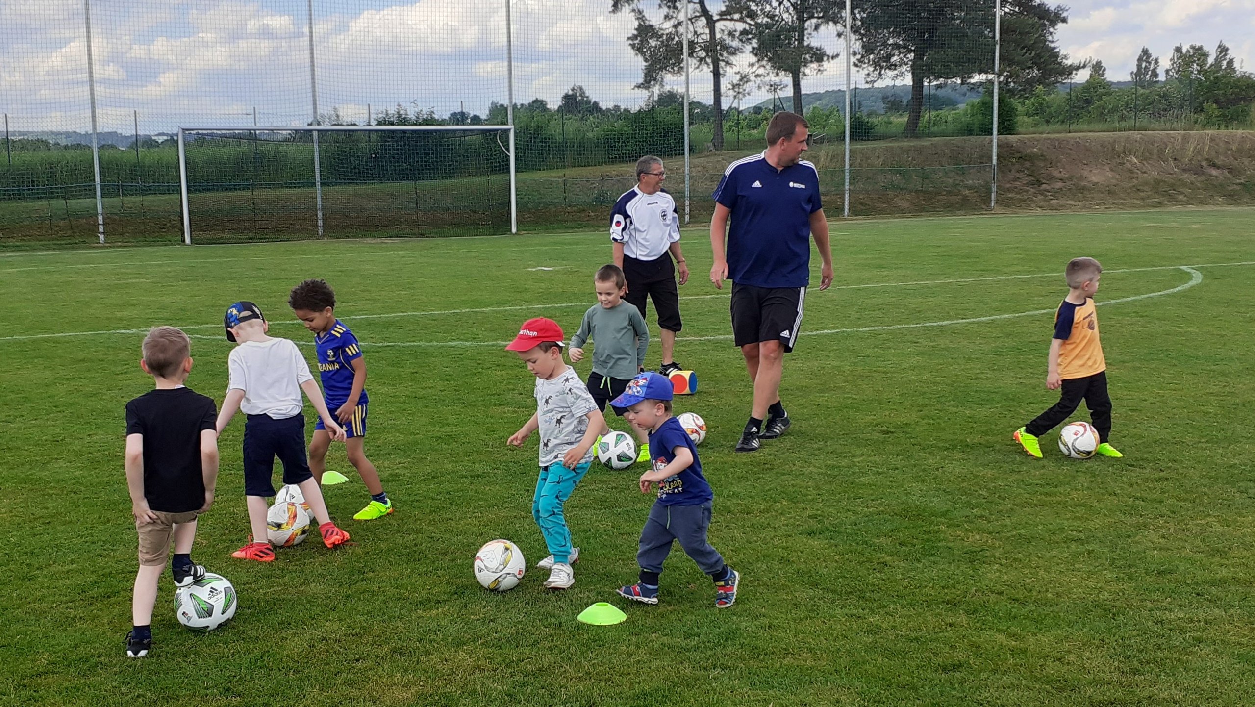 Bambini-Fußball bei der Eintracht