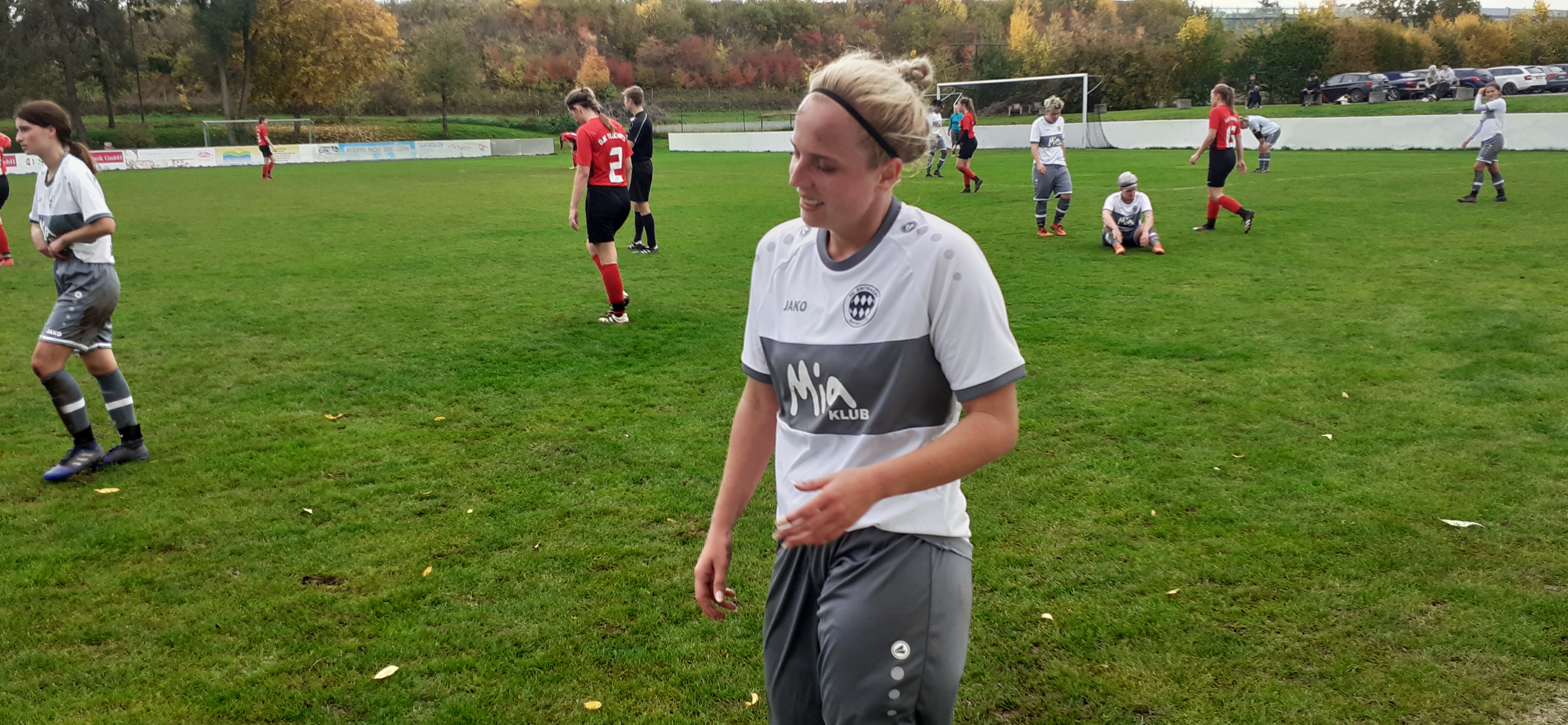 Ausgleich der Eintracht-Frauen in der 84. Minute gegen die DJK Teuchatz