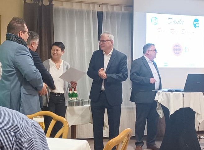 DFB-Ehrenabend im Gasthof Opel in Himmelkron