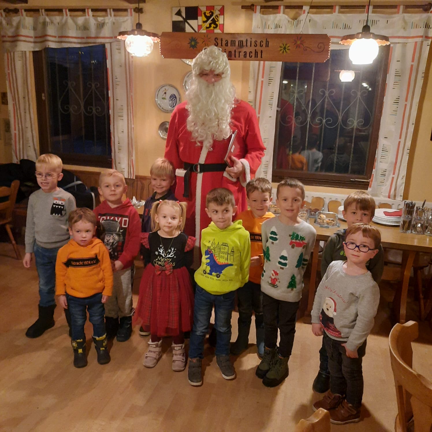 Gestern feierten unsere Jüngsten ihre Weihnachtsfeier
