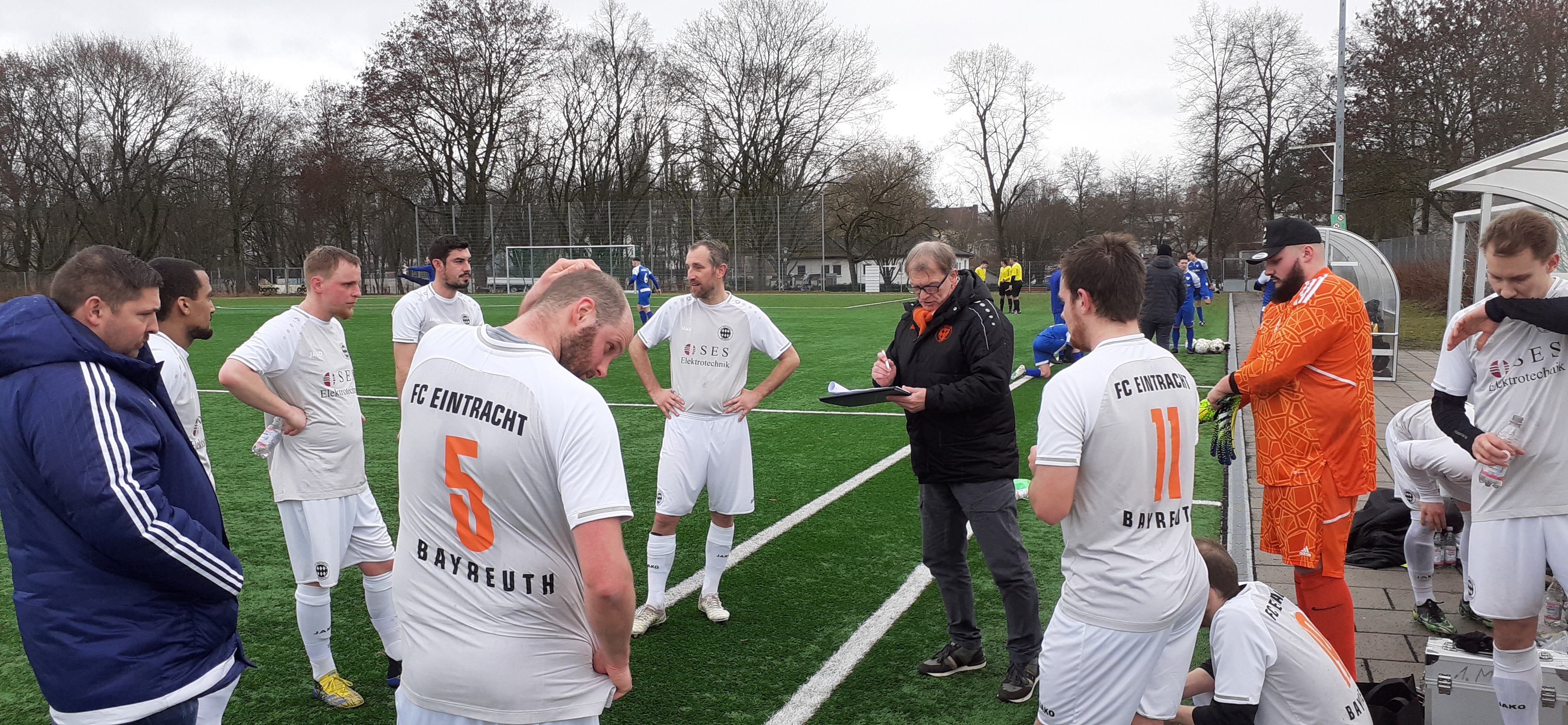 Taktische Anweisungen in der Pause
