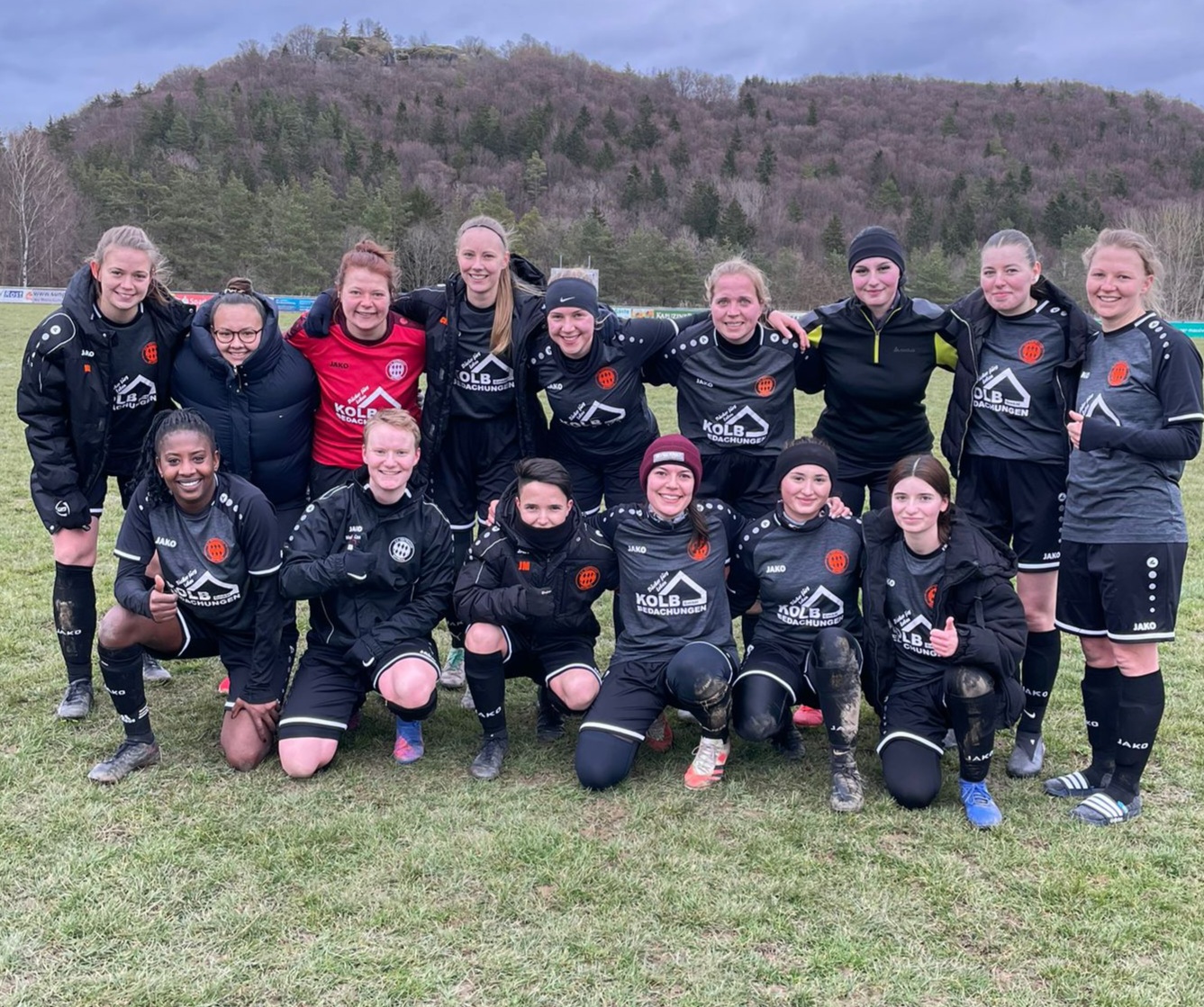 FC Eintracht Bayreuth Frauen nach dem 6:0 beim TSV Plankenfels