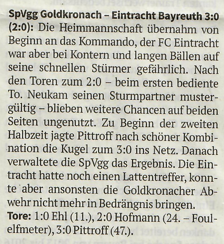 FC Eintracht Bayreuth