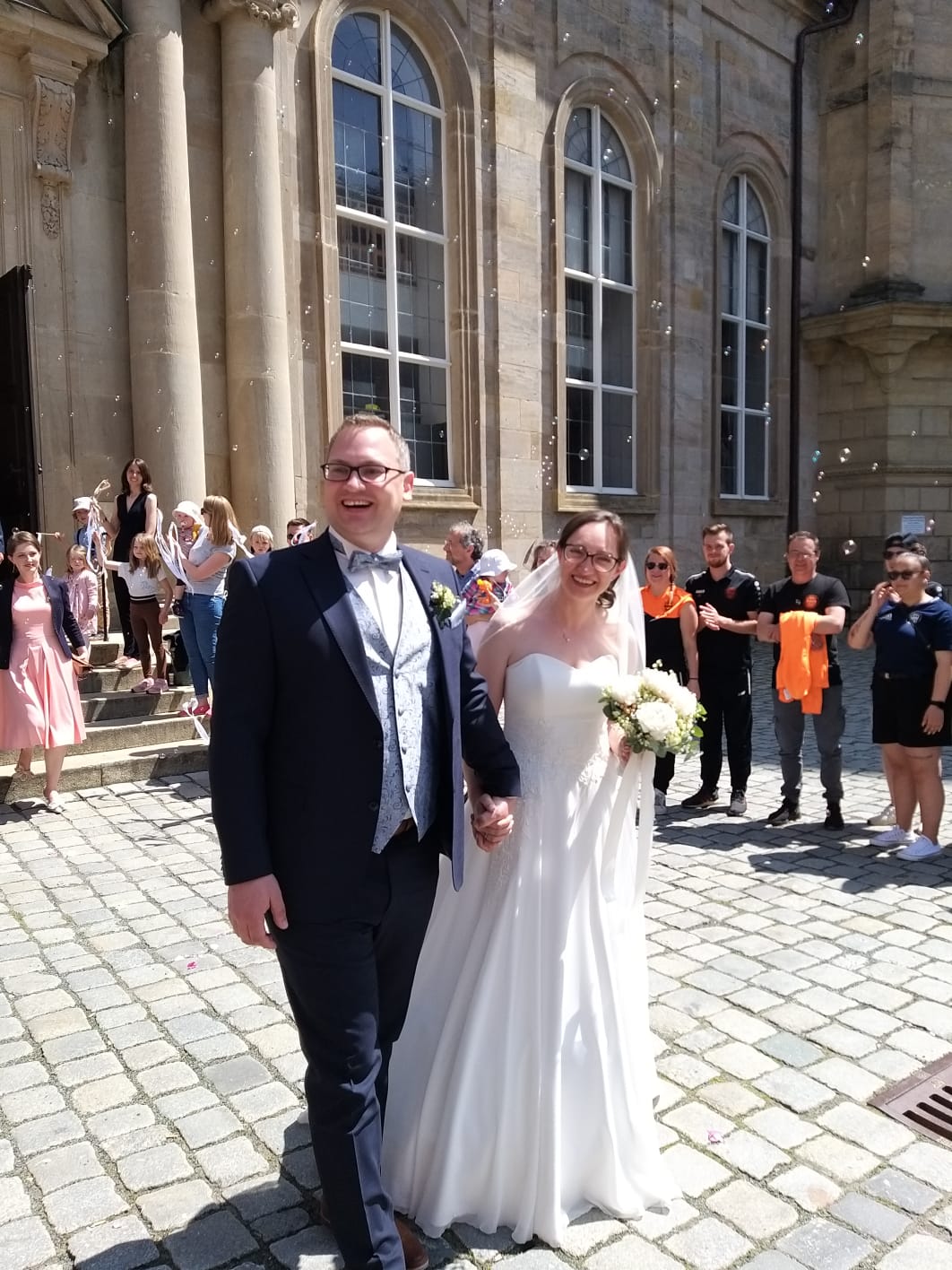 Nora und Stefan Schuh haben sich das Ja-Wort gegeben