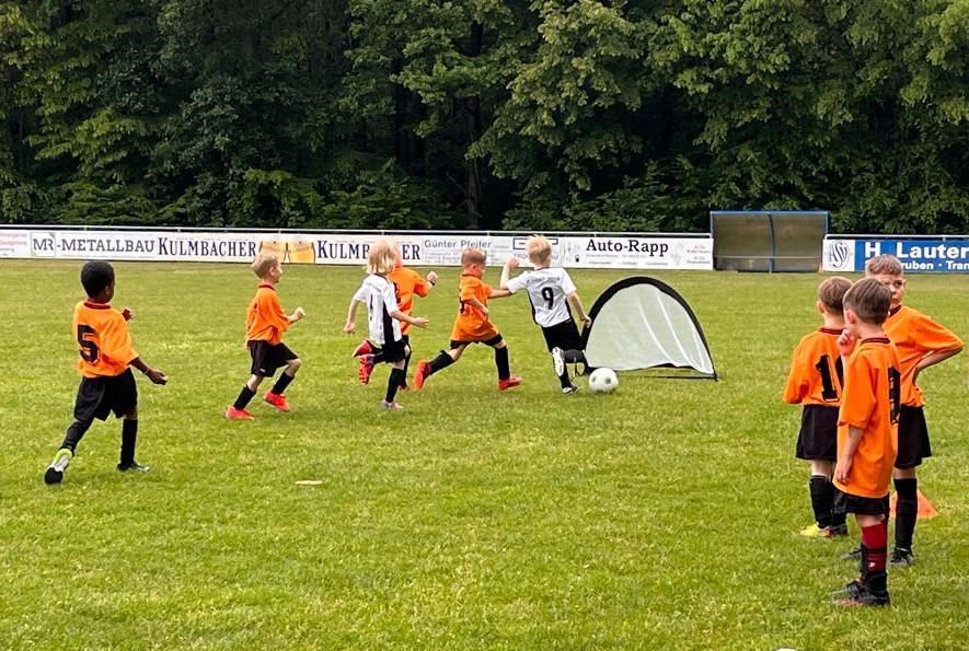 Unsere G-Jugend beim Jugend-Festival in Oberpreuschwitz